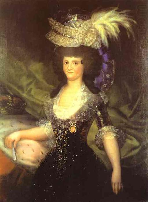 Queen Maria Luisa, Francisco Jose de Goya